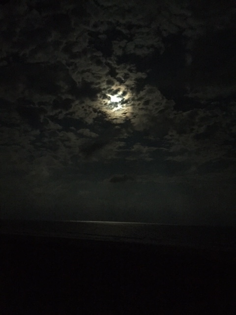 Moon over the Gulf